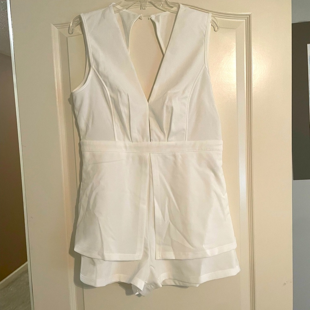 White romper. Brand new